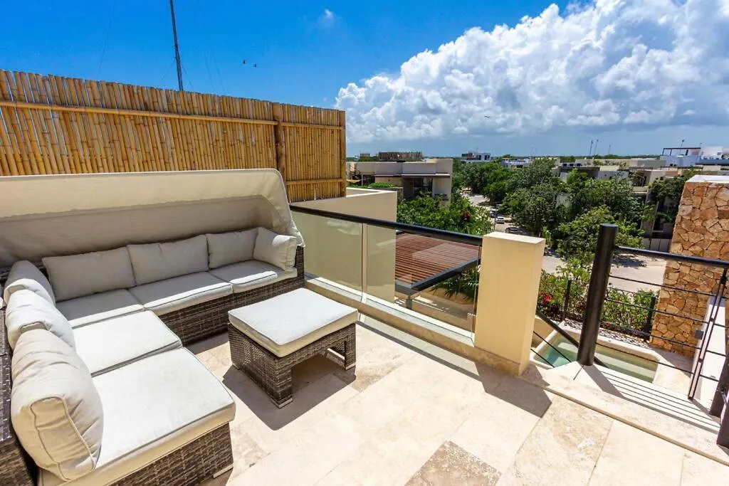Chic Rooftop Ph, Private Pool, 1Mi From The Beach Tulum 0*,