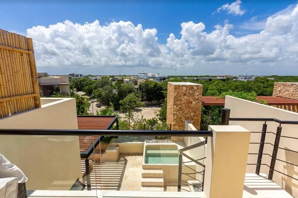Chic Rooftop Ph, Private Pool, 1Mi From The Beach Tulum